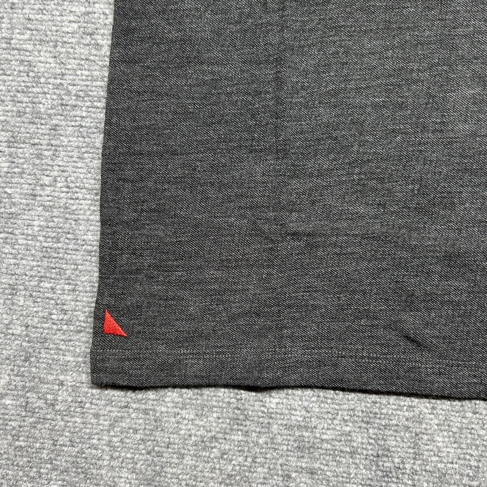 UNTUCKit Madiran Polo Shirt Mens S Gray Charcoal Short Sleeve Front Pocket New - Picture 2 of 9